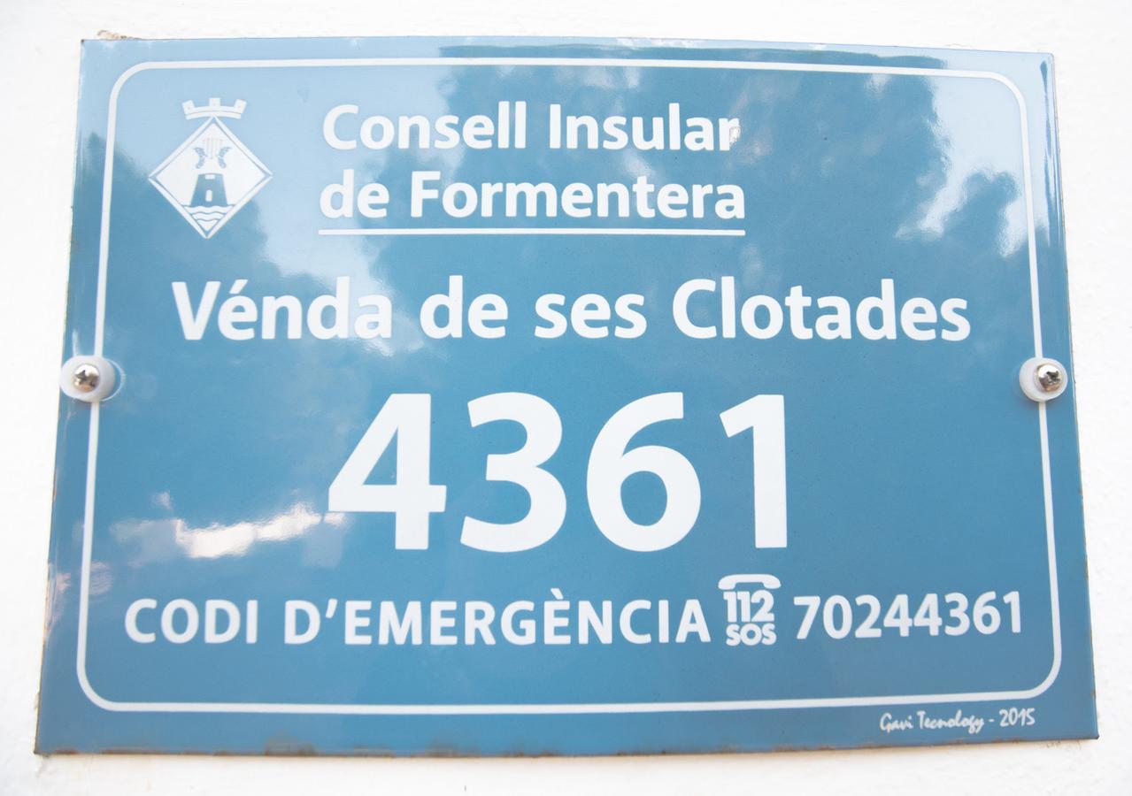 Ferienwohnung Ses Clotades - Formentera Libre Es Arenals Exterior foto